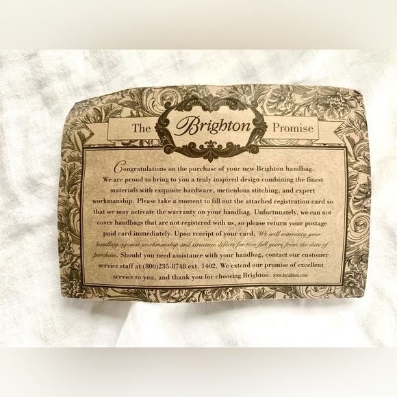 Brighton Leather Rosalie 3D Rose Flower Shoulder Handbag, Embellish Silver Strap - Picture 14 of 16